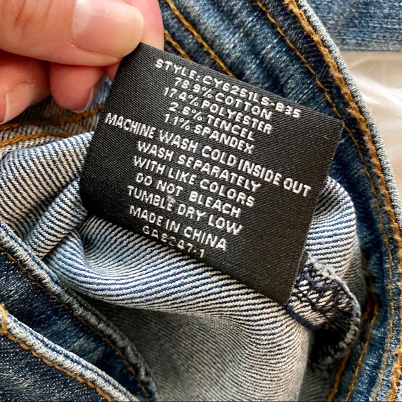 ChiQle | Denim Architect Jean Jacket - Picture 5 of 6